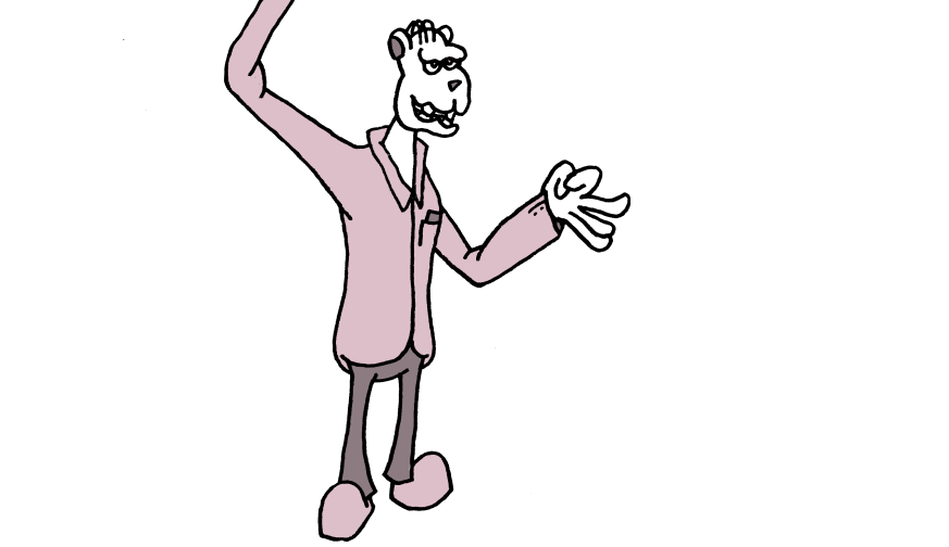 Your true self. You are Lizzie's landlord, and you are betting your money on whether or not she is going to be able to pay her rent this month, essentially.